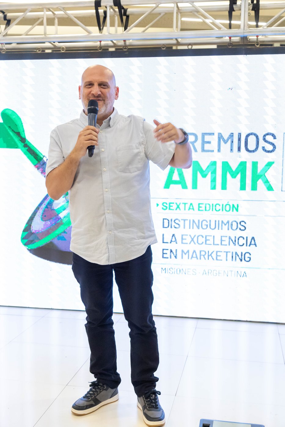 Gerardo Levisman en los Premios AMMK