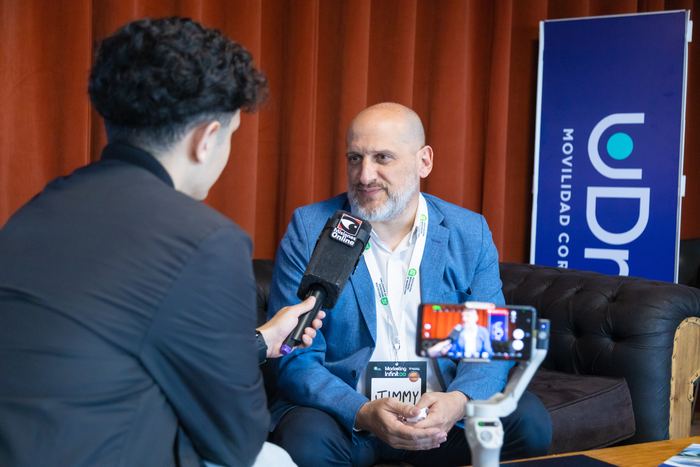 Gerardo Levisman en una entrevista para Misiones Online